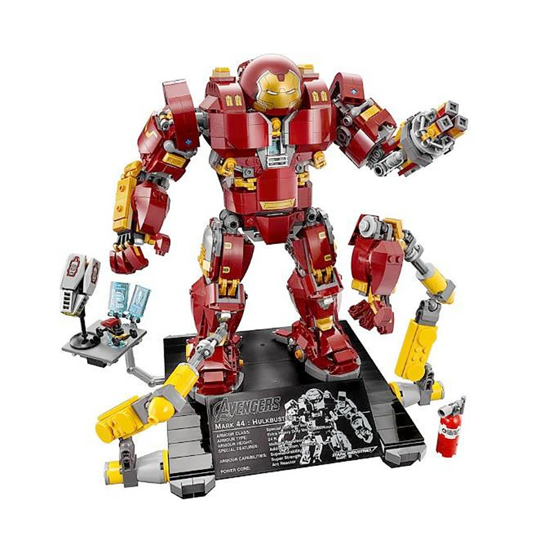 Marvel super heroes 10833 Мстители Бесконечная война халкбастер Совместимость с 76105 блок набор здание кирпич игрушка для детей