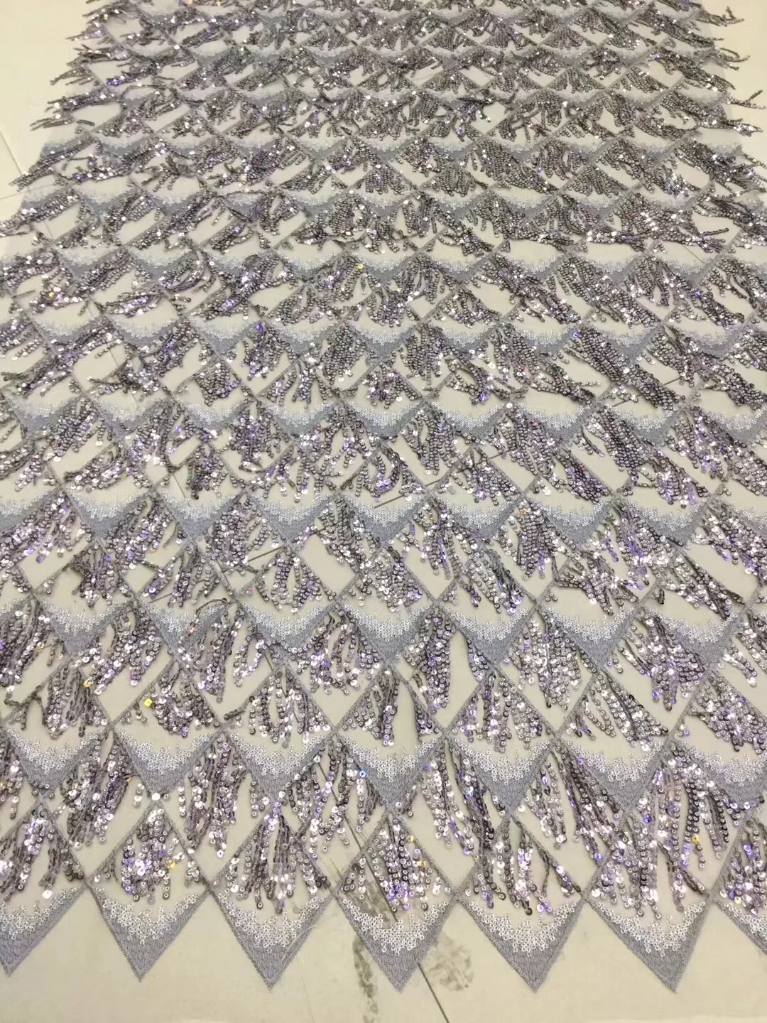 

2020 нигерийская кружевная ткань высокого качества, африканская Прозрачная кружевная ткань с 3D блестками, французское кружевное свадебное платье X21731