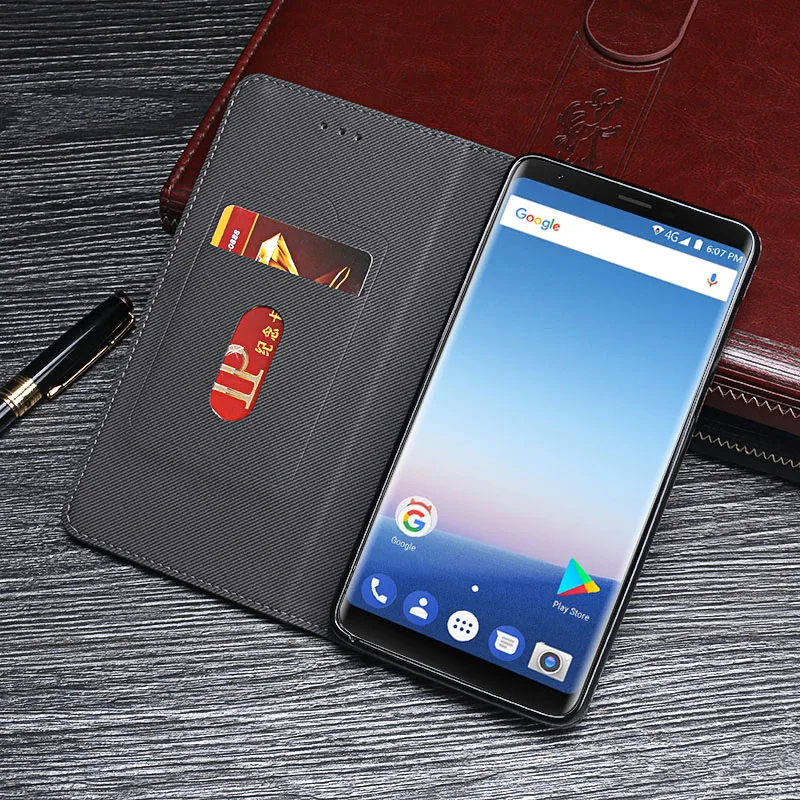 Чехол для телефона Ulefone Mix 2 кожаный чехол флип Coque роскошный защитная крышка Fundas с
