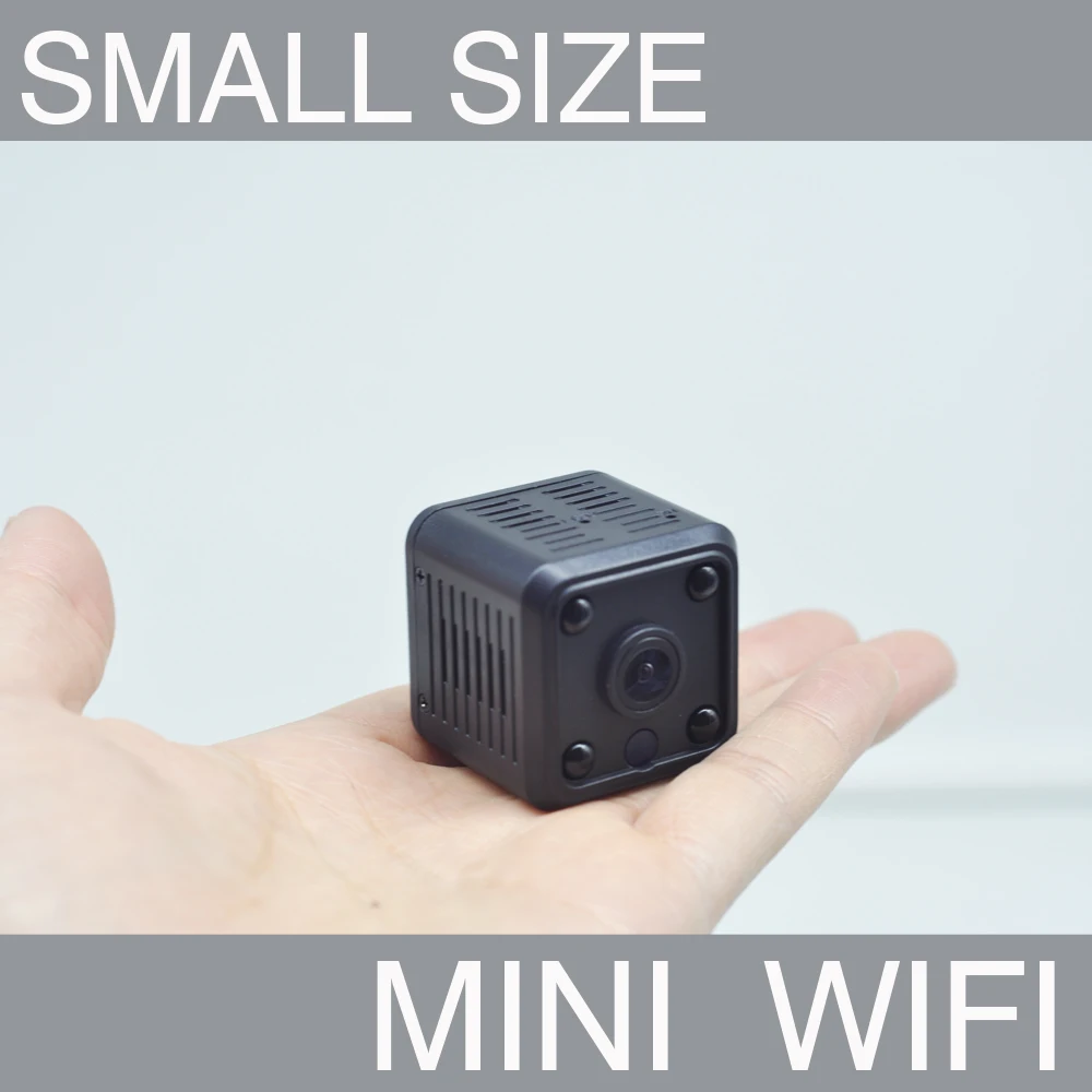 Мини-камера видеокамера HD IP-камера 720P датчик ночного видения Wi-Fi камера