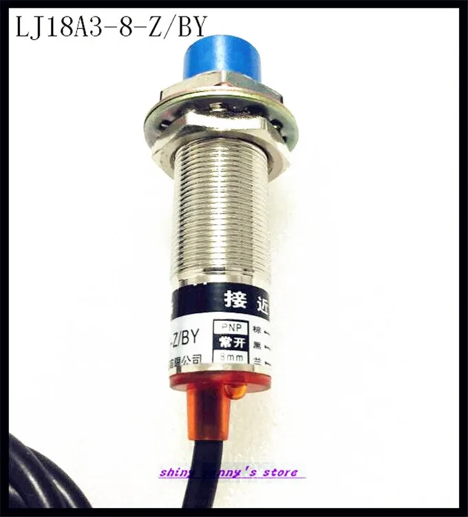 LJ18A3-8-Z/BY M18 6-36VDC три провода DC PNP NO 8 мм измерение расстояния индуктивный датчик