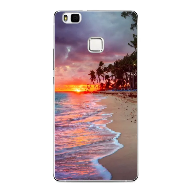 SRL CROWNPRO для huawei P9 Lite чехол силиконовый для huawei P9 Lite защитный чехол для телефона мягкий для huawei P9lite задняя крышка TPU 5,2 - Цвет: SRL