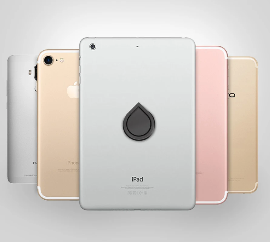 Универсальный держатель для мобильного телефона с кольцом на 360 капель воды