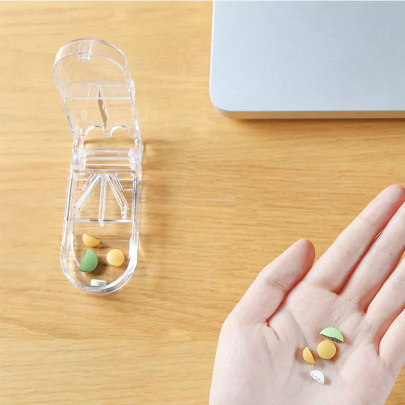 Коробка для таблеток мини коробка хранения лекарств креативная нарезки