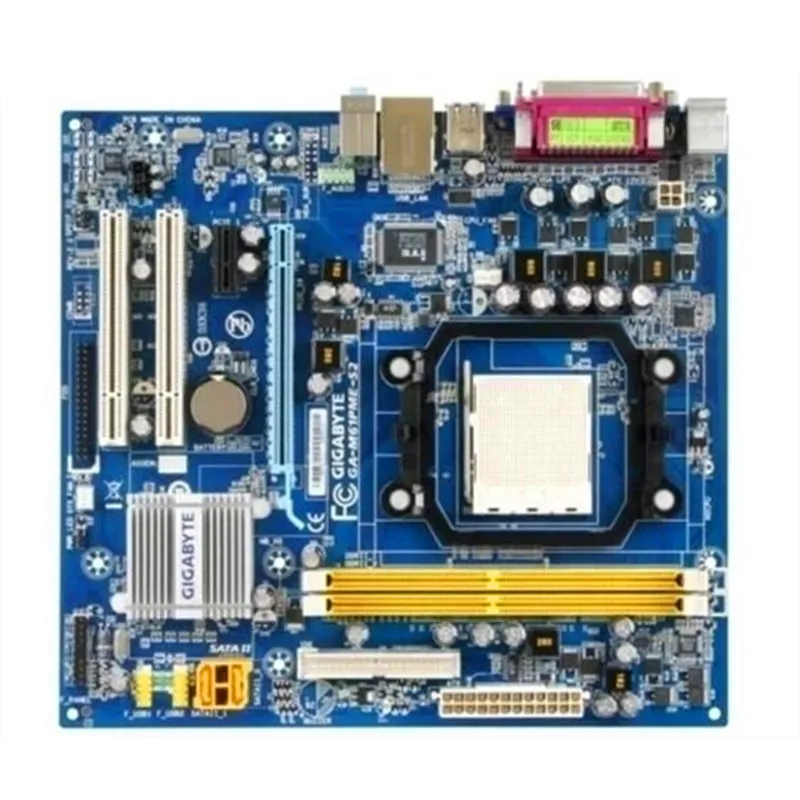 Оригинальная материнская плата для Gigabyte GA-M61PME-S2 M61PME-S2 гнездо AM2 DDR2 DDR2 USB2.0 SATA2
