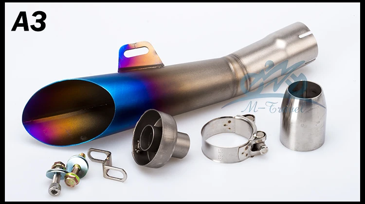 Мотоцикл из нержавеющей стали для GP HP Глушитель Трубы без шнуровки R6 с DB убийца