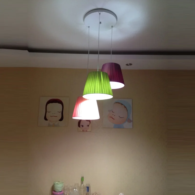 Современные минималистские декоративные подвесные светильники один привели