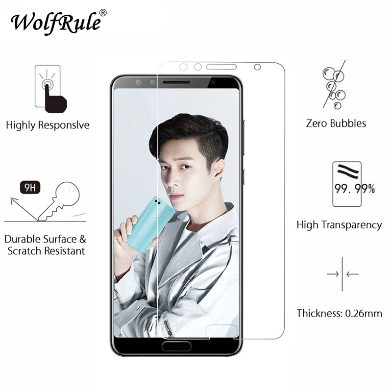 2 piezas de vidrio Protector de pantalla Huawei Nova 2 S vidrio templado para Huawei Nova 2 S vidrio Anti-rasgu&ntilde;o pel&iacute;cula Huawei Nova 2 S 6,0"-0