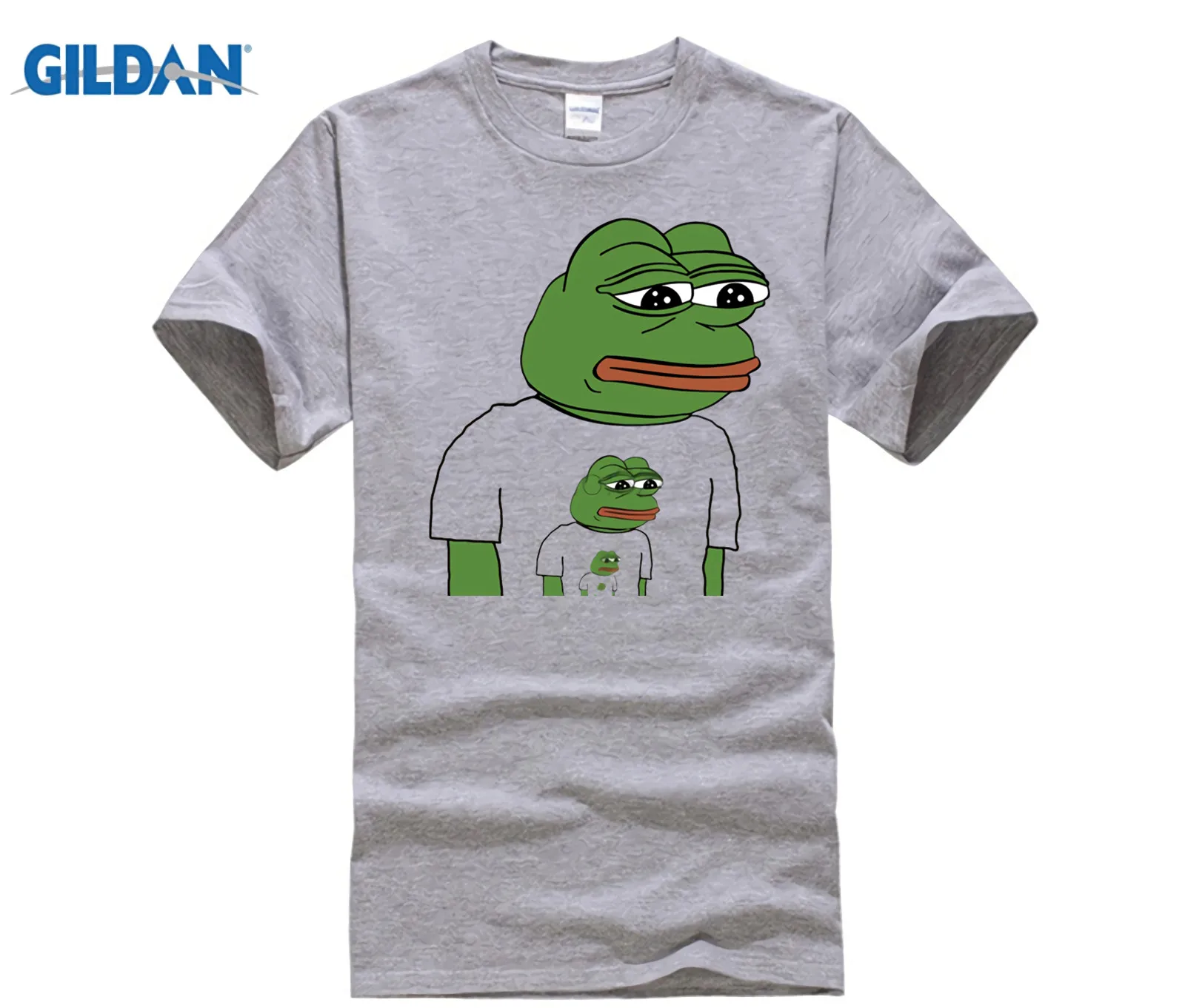 HOT deals Knitted Clothes New Arrival T-Shirt Pepe Feel Ception Men's T Shirt Painted Spring Tee Brand Crew Neck | Мужская одежда