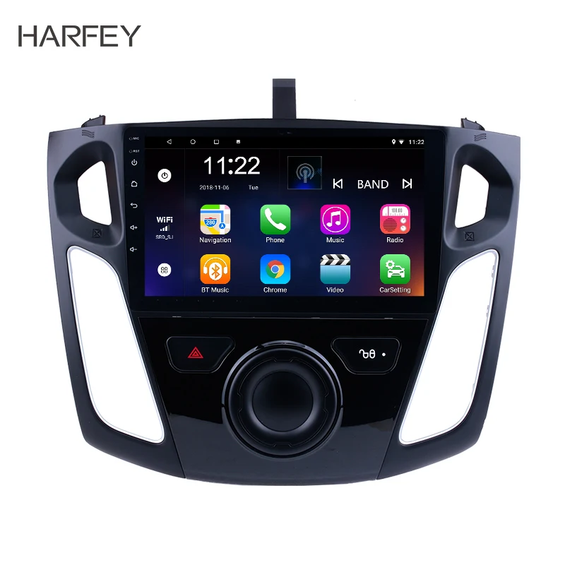 Harfey 9 &quotAndroid 0/8 1 мультимедийный плеер автомобильное радио для 2011 2012-2015 Ford Focus