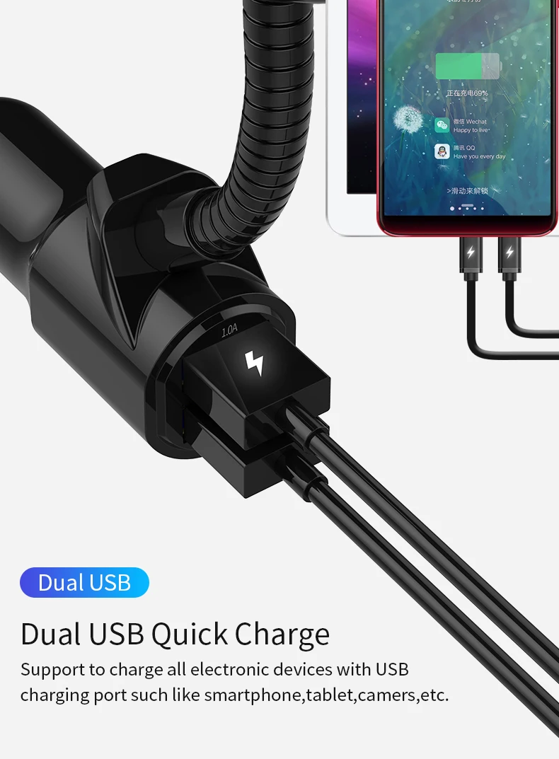 Автомобильный Bluetooth громкой связи MP3-плеер Телефон к радио FM-передатчик BT52 |