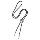 Мужской винтажный галстук-бабочка, винтажный галстук из воловьей кожи с пятиконечной звездой, в стиле панк