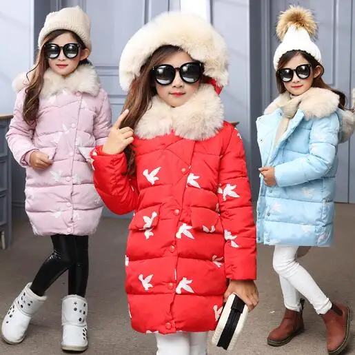 2020 зимние куртки для девочек одежда детей детская плотное меховое пальто с