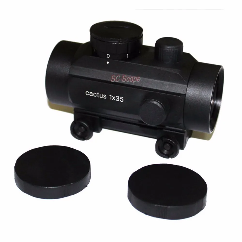Векторная оптика кактус 1x35 Red Dot прицел интегрированный 11 мм ласточкин хвост крепление база