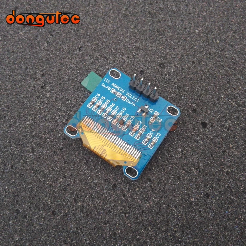 3 5-дюймовый 4pin белый OLED модуль SSD1306 Привод IC 0 96*64 I2C IIC коммуникация | Электроника