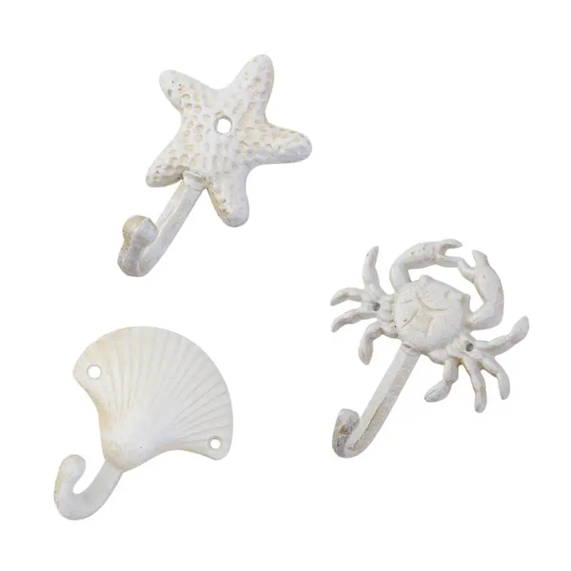 3 шт. декоративные крючки для полотенец из кованого железа | Дом и сад