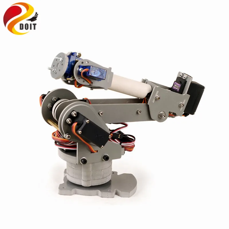 

Aluminium 6 DOF Mechanical Robotic Arm Clamp Claw