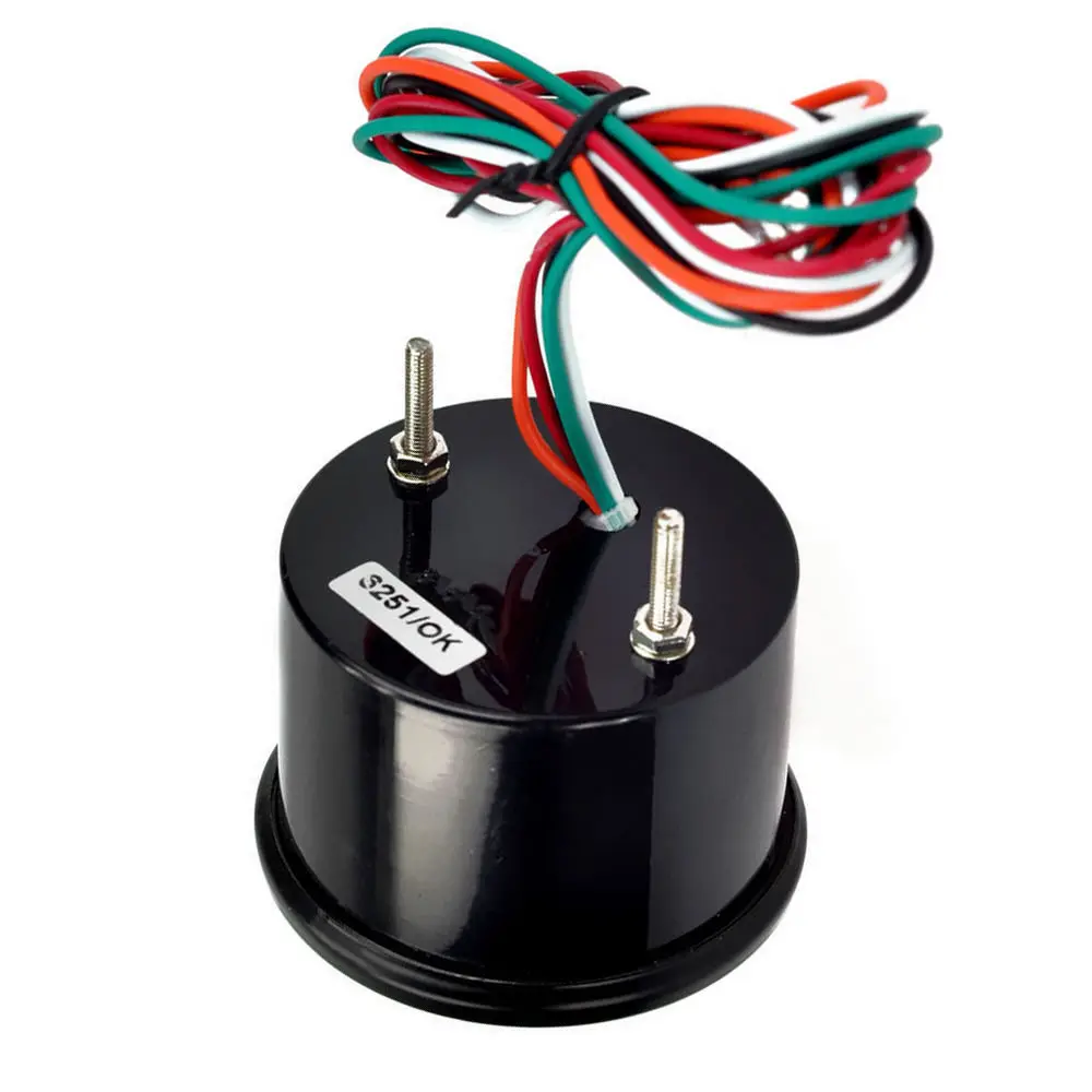 EE Универсальный 2 &quot52 мм цифровые часы синий красный светодиодный светильник