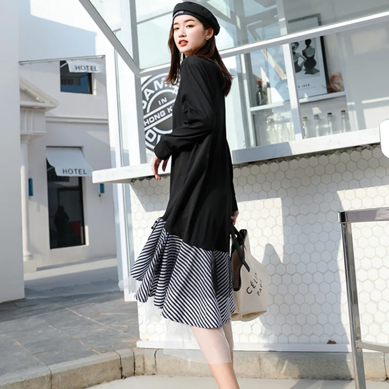 Платье черарт с длинным рукавом осеннее платье | Женская одежда