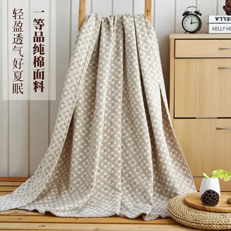 GraspDream летнее кондиционер ленивое одеяло ретро плед семейное накидка постельные