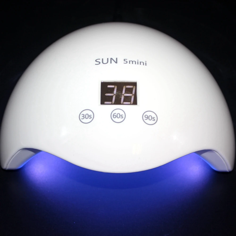 24 Вт УФ светодио дный лампа Светодиодная для ногтей все маникюрных инструментов