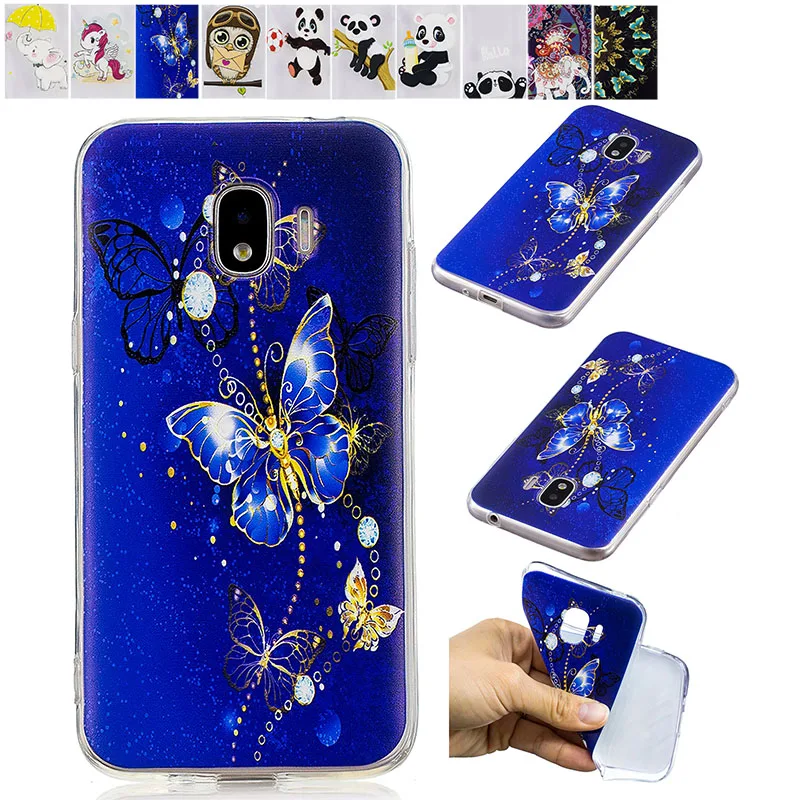 Чехлы для samsung J250 smj250 Galaxy J2 Pro 2018 SM J250F/DS J250N мягкая сумка телефона задняя