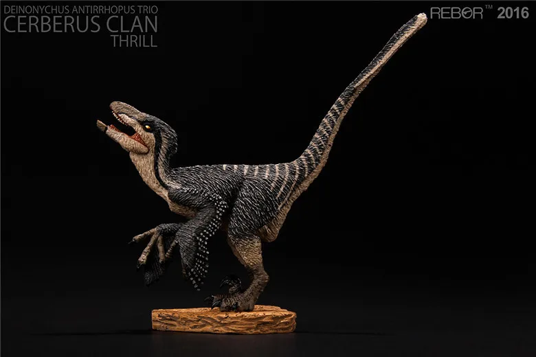 3 шт./компл. Deinonychus динозавры Модель Классические игрушки для мальчиков с розничной коробкой