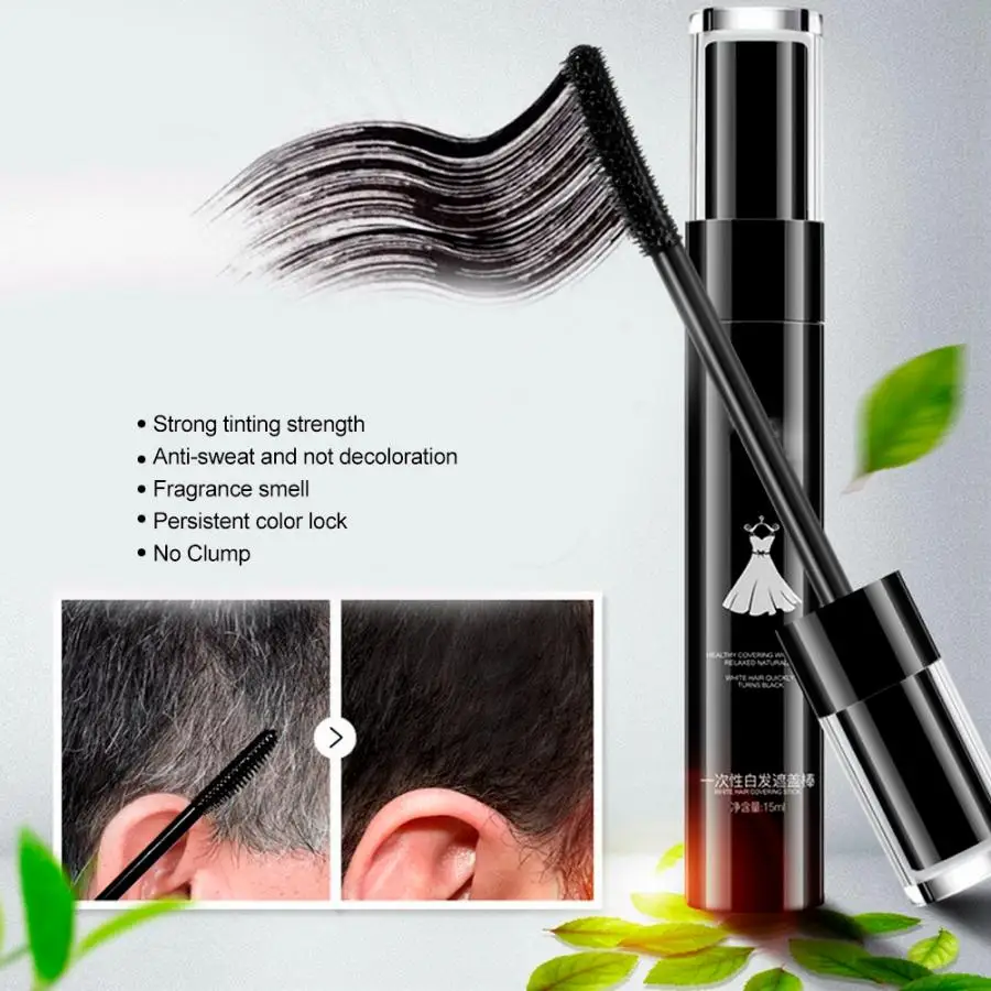 Hair Dye Temporary Pen One-time Cover White Dying Tool Care | Красота и здоровье