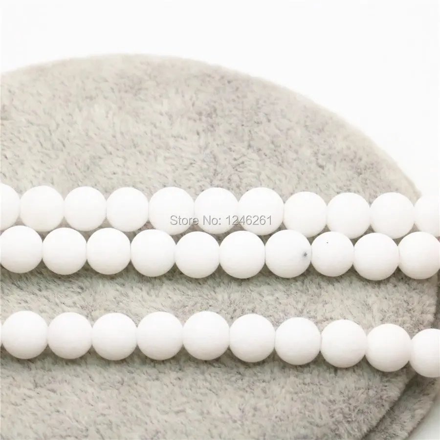 Круглые шарики из природной тридакны 4 мм 6 10 12 аксессуары для рукоделия 15 дюймов |