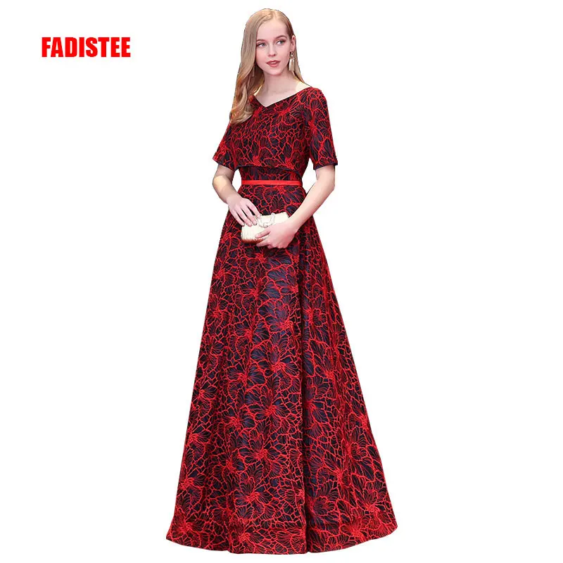 Новое поступление элегантное вечернее платье FADISTEE вечерние платья кружевное из