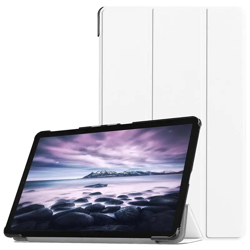 White Умный Магнитный чехол для нового iPad Pro 11, ультратонкий противоударный чехол-подставка из искусственной кожи для iPad Pro 11, чехол - Цвет: White
