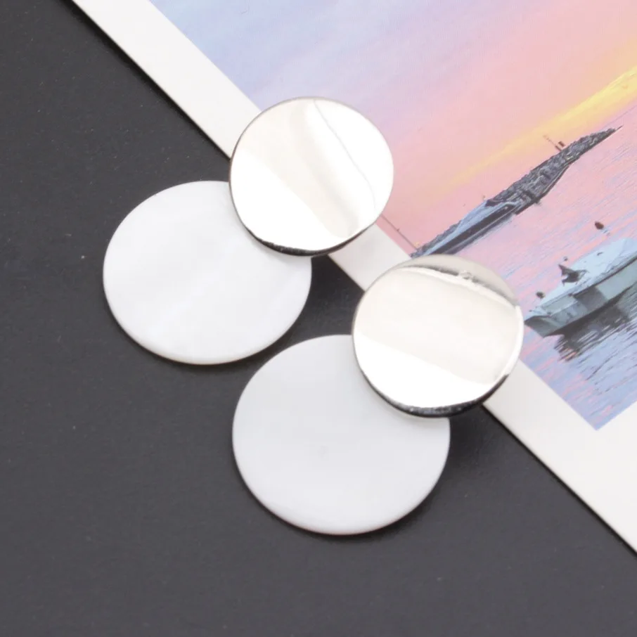 Модные женские серьги 2019 Новый круглая блестка для Для женщин Jewelry подарки