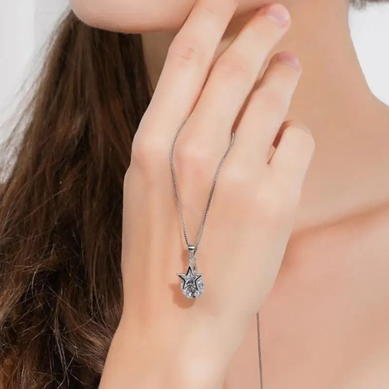 Женское Ожерелье Everoyal модное серебряное ожерелье из стерлингового серебра 925