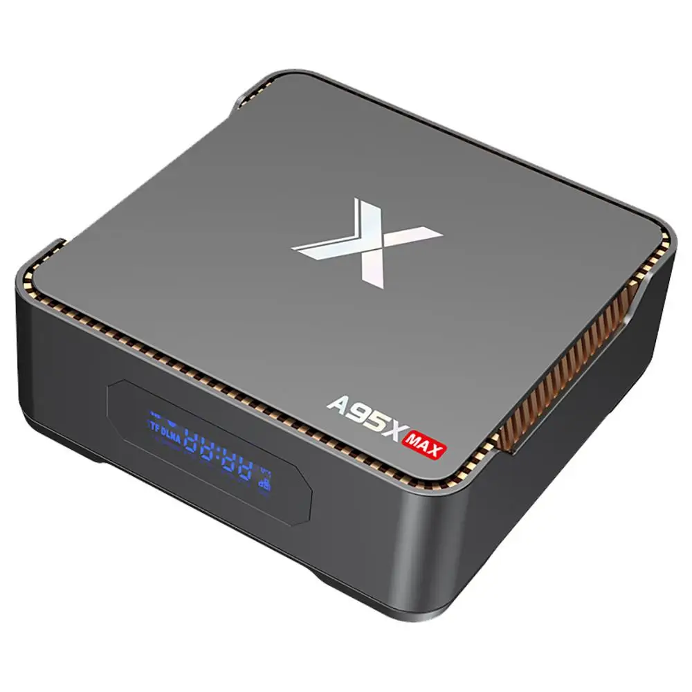 Vorke A95X MAX Android 8,1 ТВ коробка Amlogic S905X2 4 Гб ОЗУ+ 64 Гб ПЗУ 2,4/5G wifi 1000 Мбит/с Bluetooth гигабитная LAN Поддержка SATA HDD