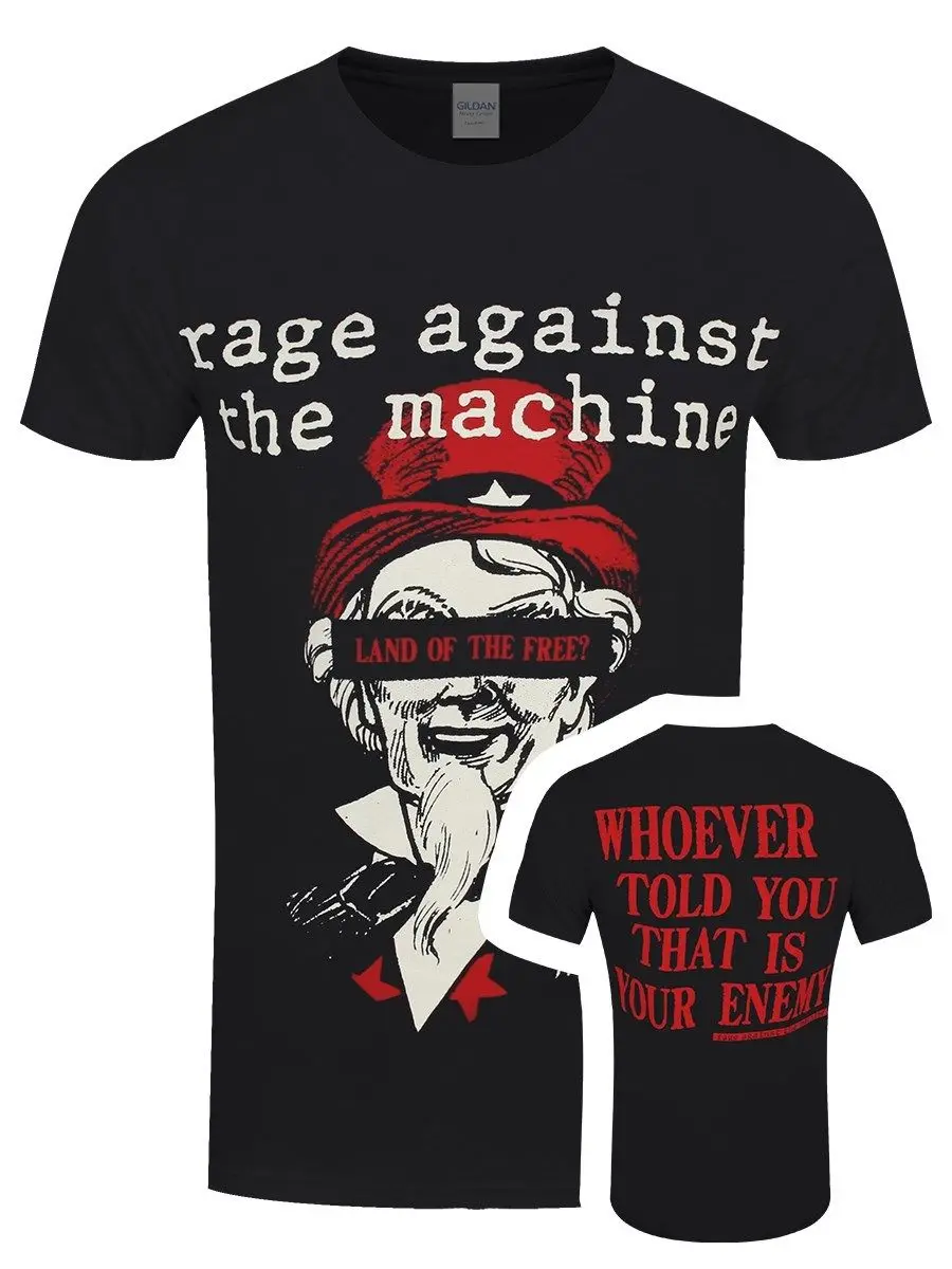 Мужская футболка с коротким рукавом Rage Against the Machine Sam Free|Мужские футболки| |