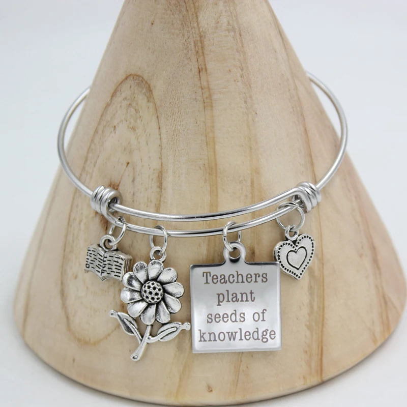 1 шт. Нержавеющая сталь ювелирные изделия регулируемый проволочный браслет