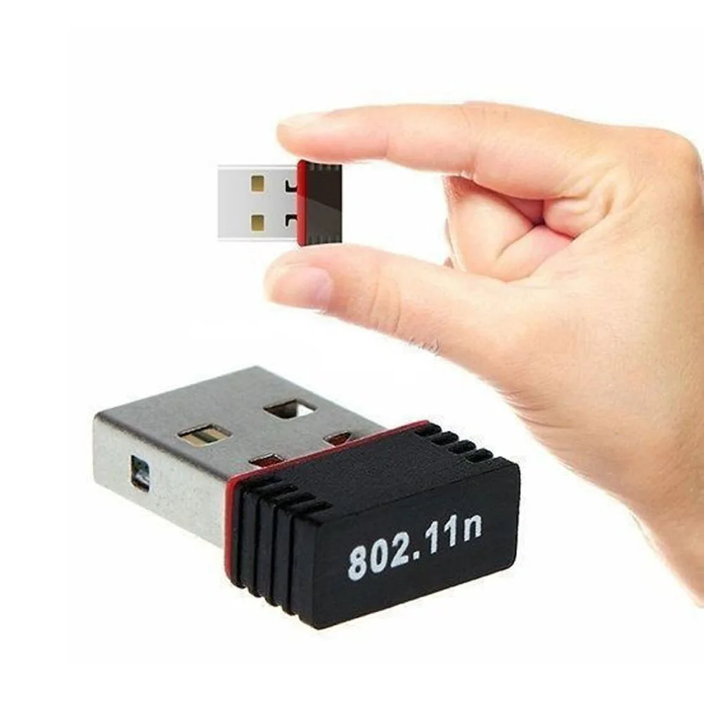 Мини USB беспроводной адаптер карта 150 Мбит/с Антенна для компьютера Windows XP/Vista/7/8/Linux