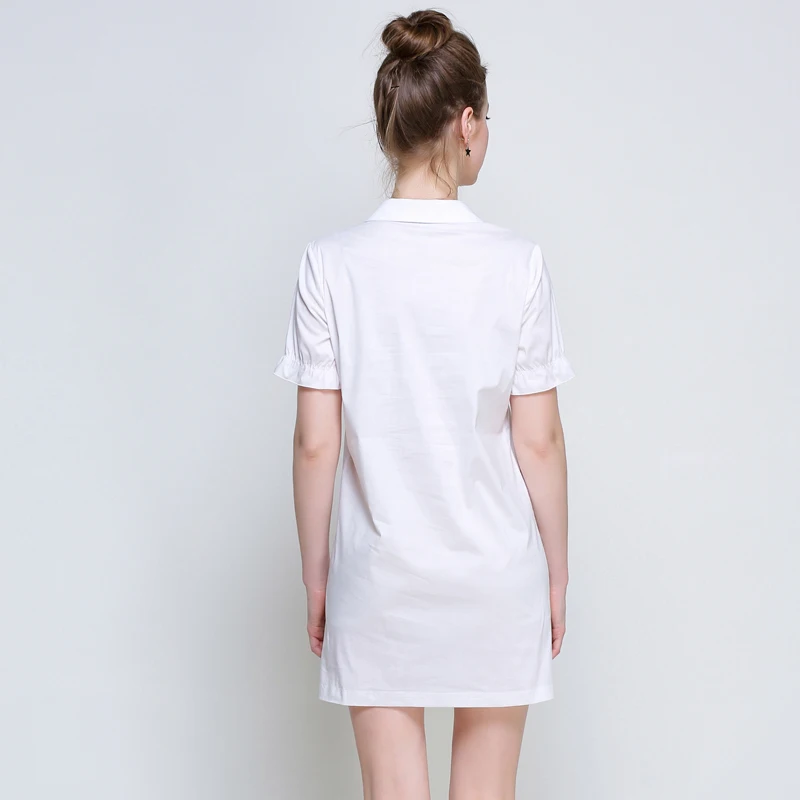 5xl women causal dresses new 2017 european woman plus size high quality knee length patchwork fashion brand summer large | Женская