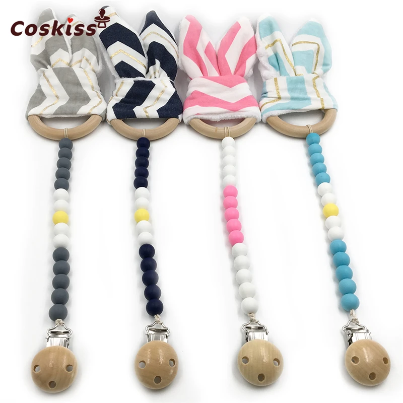 4 шт. деревянные Прорезыватели-бусины для зубов | Мать и ребенок