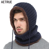 aetrue winter knitted hat beanie men beany skullies beanies winter hats for women men caps gorras bonnet mask brand hats 2019