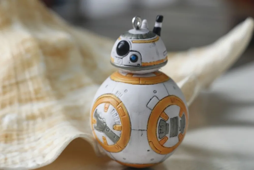 Звездные Войны Пробуждение BB8 Дарт Вейдер ПВХ кулон космические войны BB-8 Фигурки игрушки брелок подарок для детей