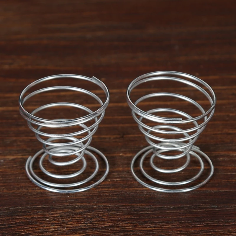 Современный простой железный пружинный держатель для растений миниатюрный