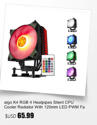 LTC 120 мм 3 упак. RGB Кулер для процессора с дистанционным пультом Вентилятор для компьютера Радиатор охлаждения Куллер для корпуса CPU ПК охладитель скоростной воздушный поток Многоцветная аврора LED Тихий бесшумный