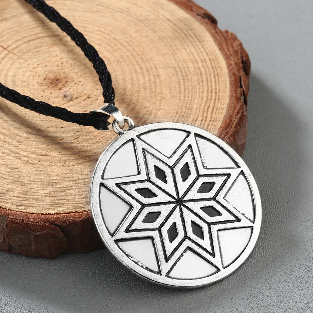 Cxwind Ретро пентаграмма суперnatural иврит Шарм кулон заявление Ожерелье Мужчины