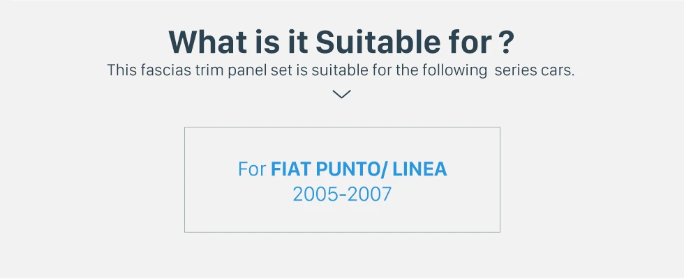 Seicane Клиренс 1Din автомобильный Радио фасции Для 2005 2006 2007 FIAT PUNTO LINEA стерео установка тире комплект DVD рамка CD отделка