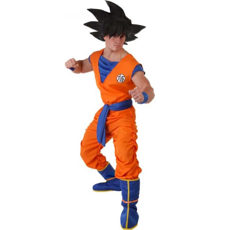 Японский аниме Dragon Ball Z костюм Сон Гоку костюмы для косплея