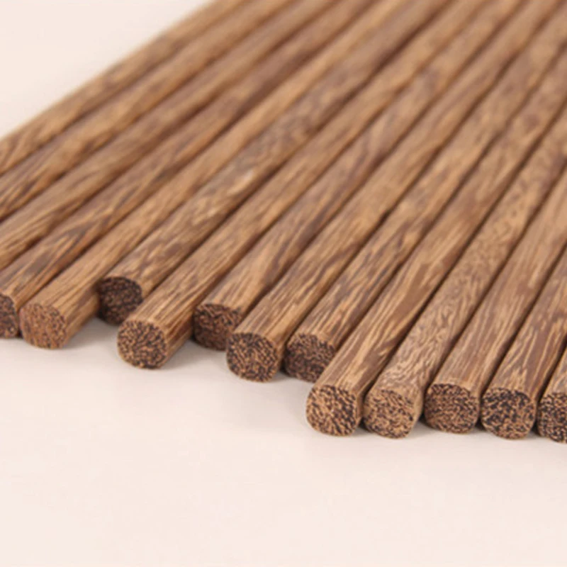 Здоровая посуда железная натуральная многоразовая ручной работы 1 пара палочек