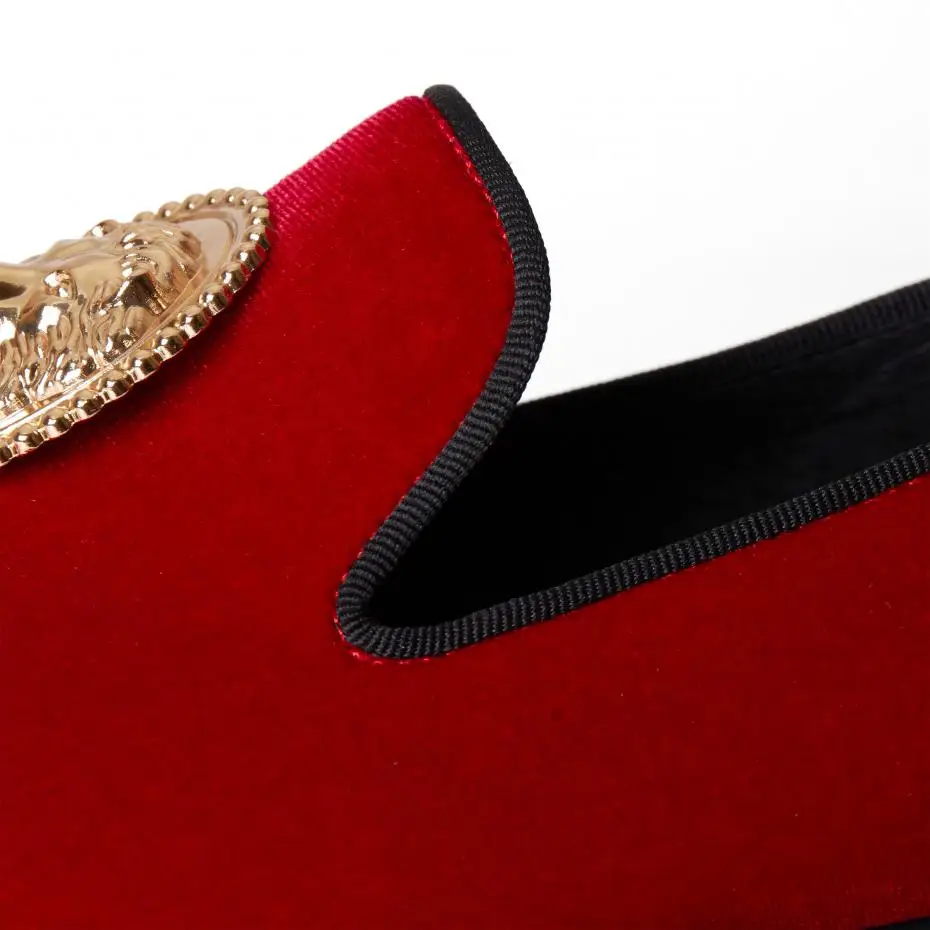 Мужские лоферы с пряжкой в виде животного размеры 6 14|footwear|footwear menfootwear shoes |