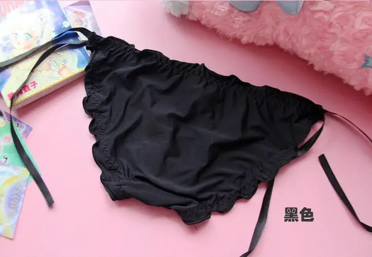 Летние сексуальные милые женские трусики из молочного шелка трусы для девочек