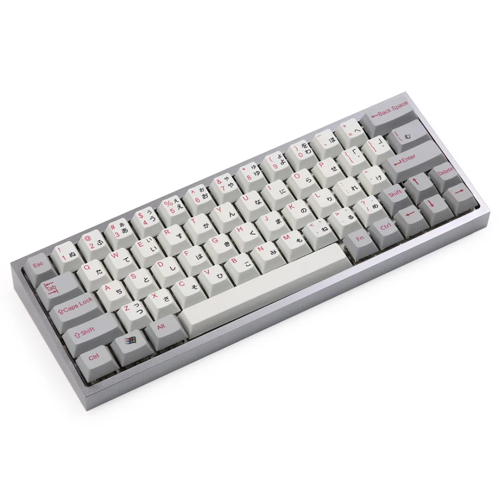 Kbdfans Новое поступление pbt брелки diy механическая клавиатура gk64 брелки 2u shift dz60 брелки японские